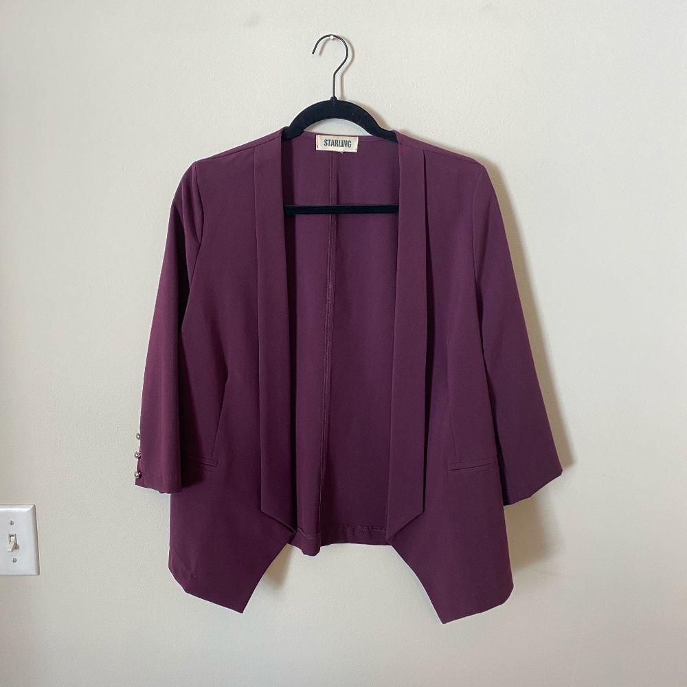 Urban Outfitters Purple Blazer Medium